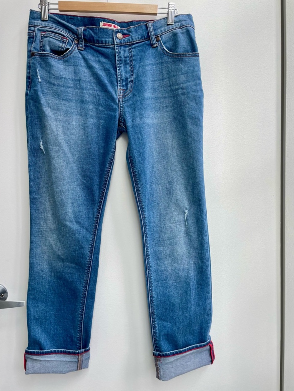 Johnny Was The Tomboy Straight-Leg Jeans Size 28”